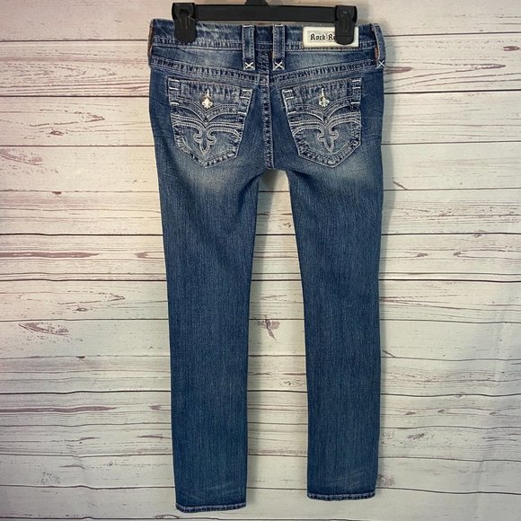 Rock Revival Jeans Rock Revival Womens Jeans Straight Leg Alivia